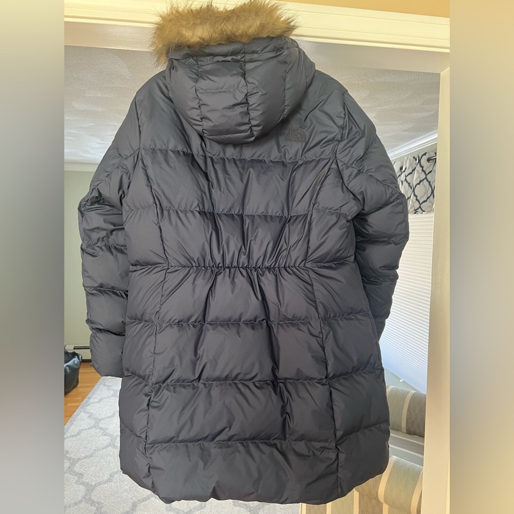 Women’s North Face puffer jacket jet sz XXL - Picture 3 of 9
